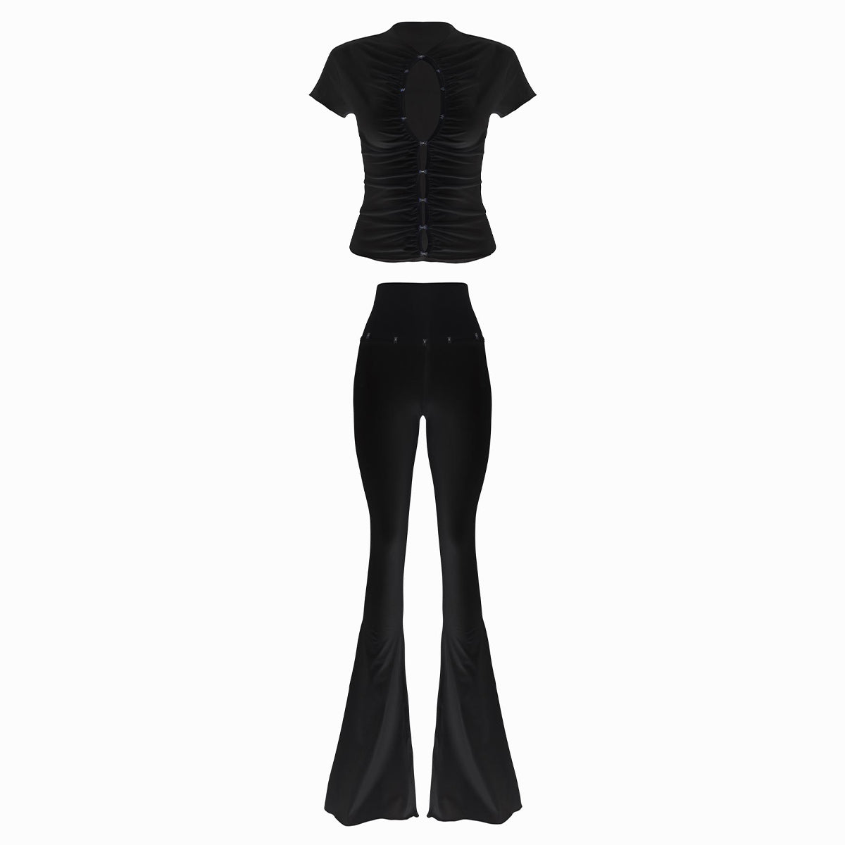Valkrie Set Tee Pants Hook Black