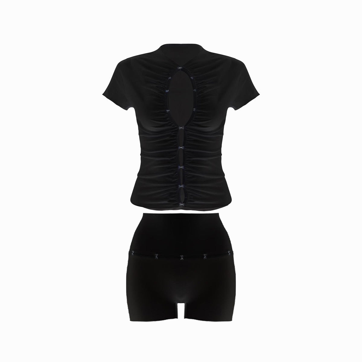 Valkrie Set Tee Short Black
