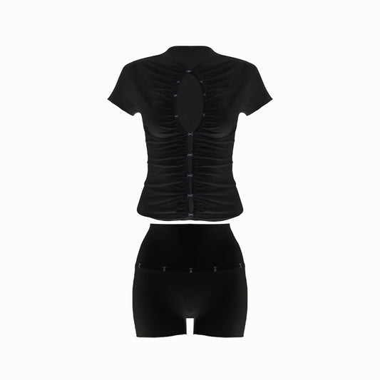 Valkrie Set Tee Short Black