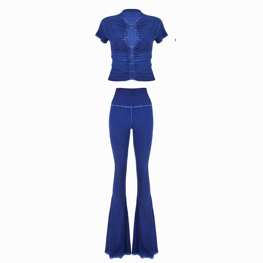 Valkrie Set Tee Pants Hook Denim