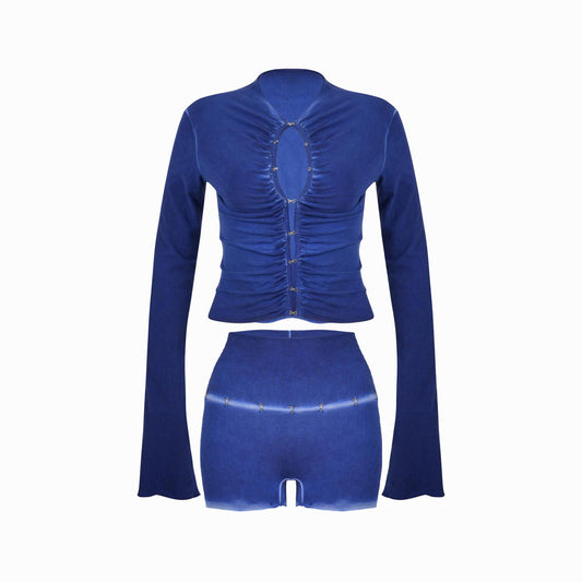 Valkrie Set Longsleeve Short Denim