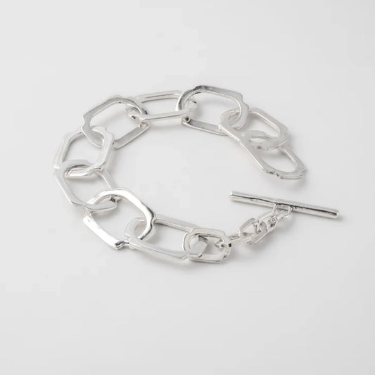 Bracelet Blade medium links with toggle lock