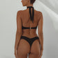 Capri Swimwear Set In Black
