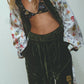 SILK VELVET TRACK SHORT OLIVE