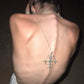 Goth Cross Necklace