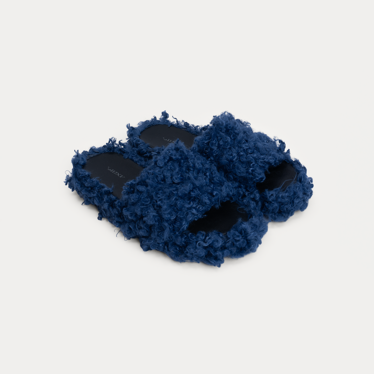 Slippers Fur Blue