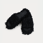 Slippers Fur Black