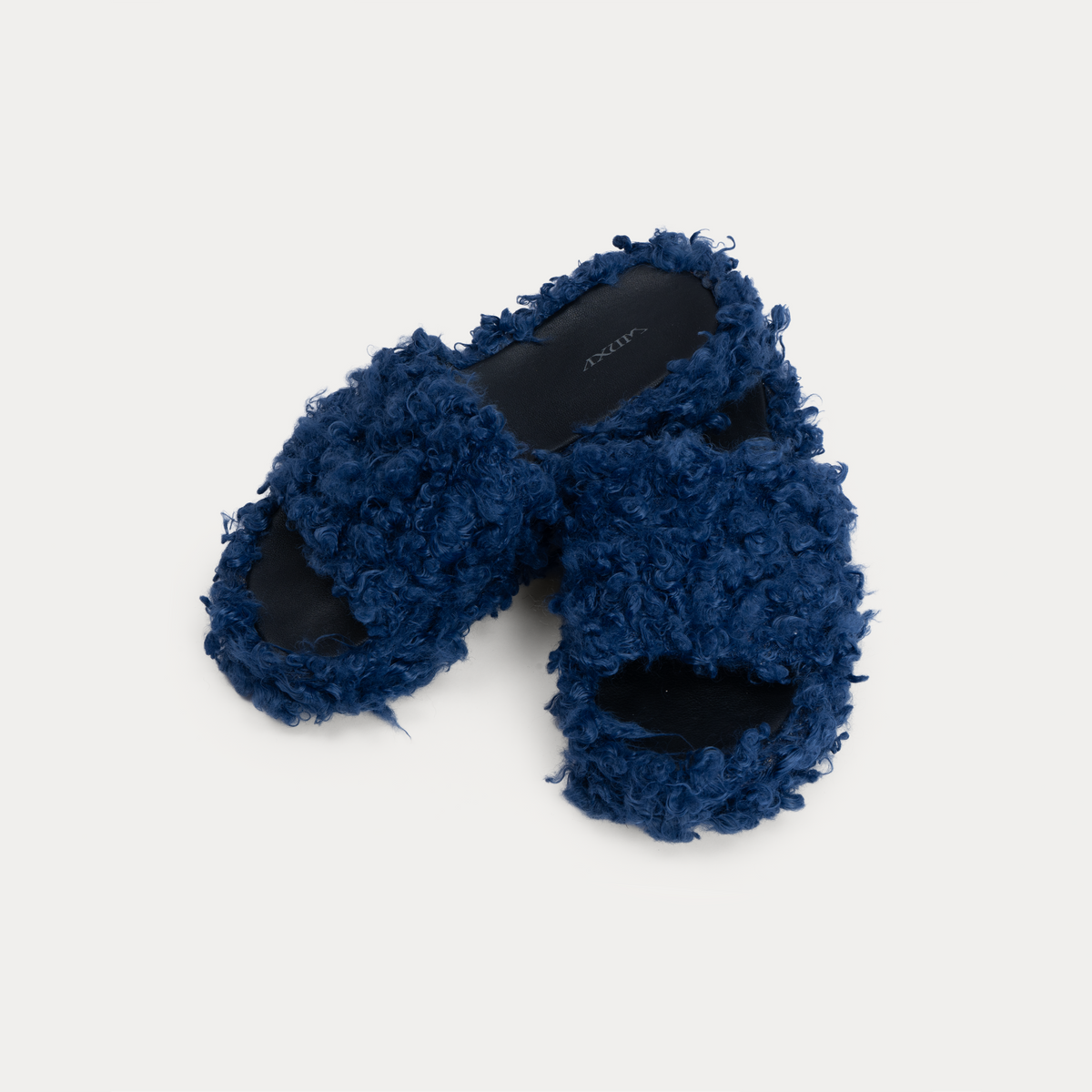 Slippers Fur Blue