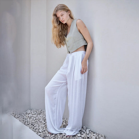 KENNY PANTS WHITE