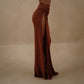 ANDRIANA SKIRT IN BRONZE
