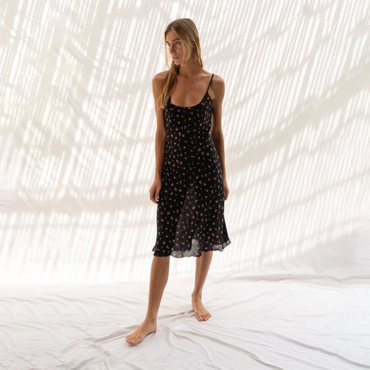 Flirty Dress Black Liberty