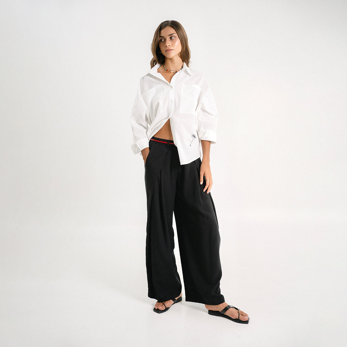 Pleated Trousers