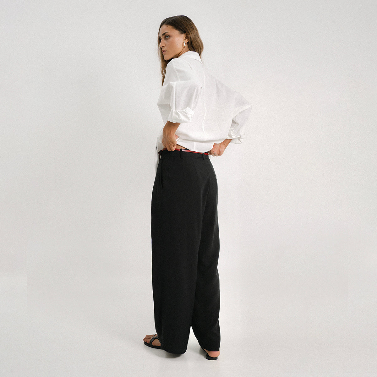 Pleated Trousers