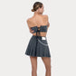 Mini Corset Grey