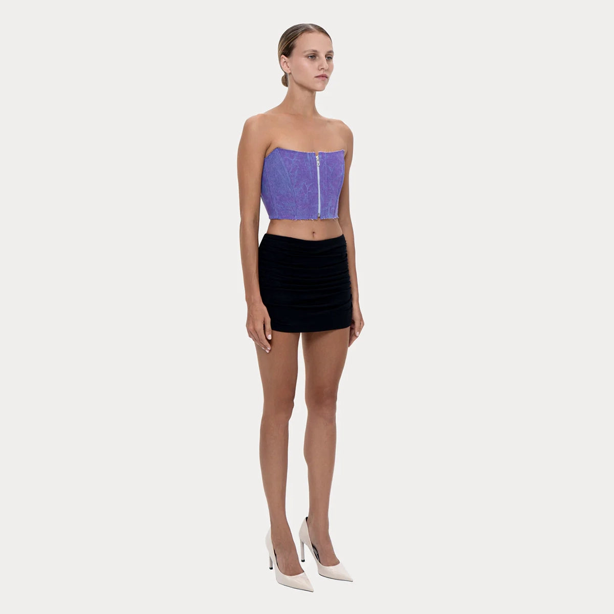 Short Corset Purple