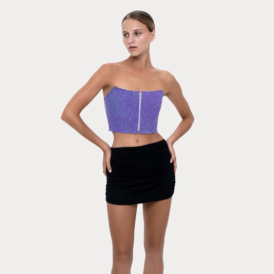 Short Corset Purple