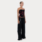 Long Slim Corset Blood Custom