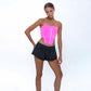 Long U Corset Pink
