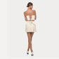 Short Corset Beige