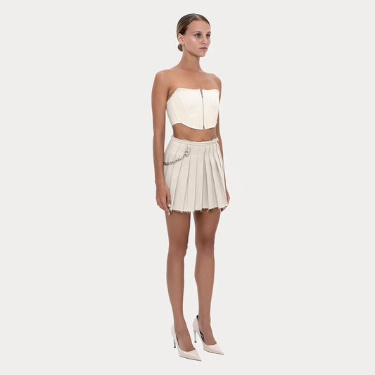 Mini Corset Beige