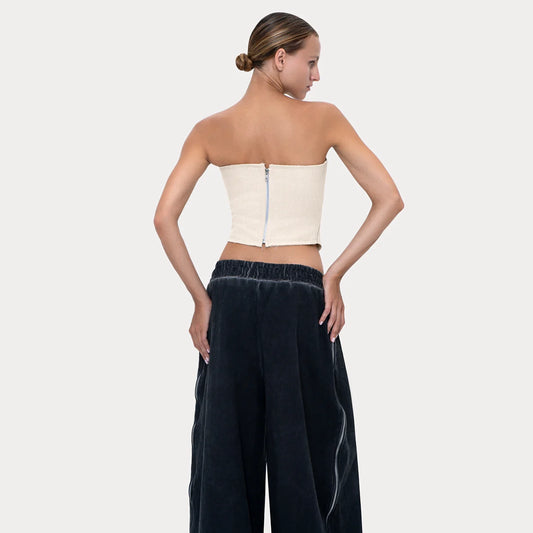 Butterfly Corset Beige
