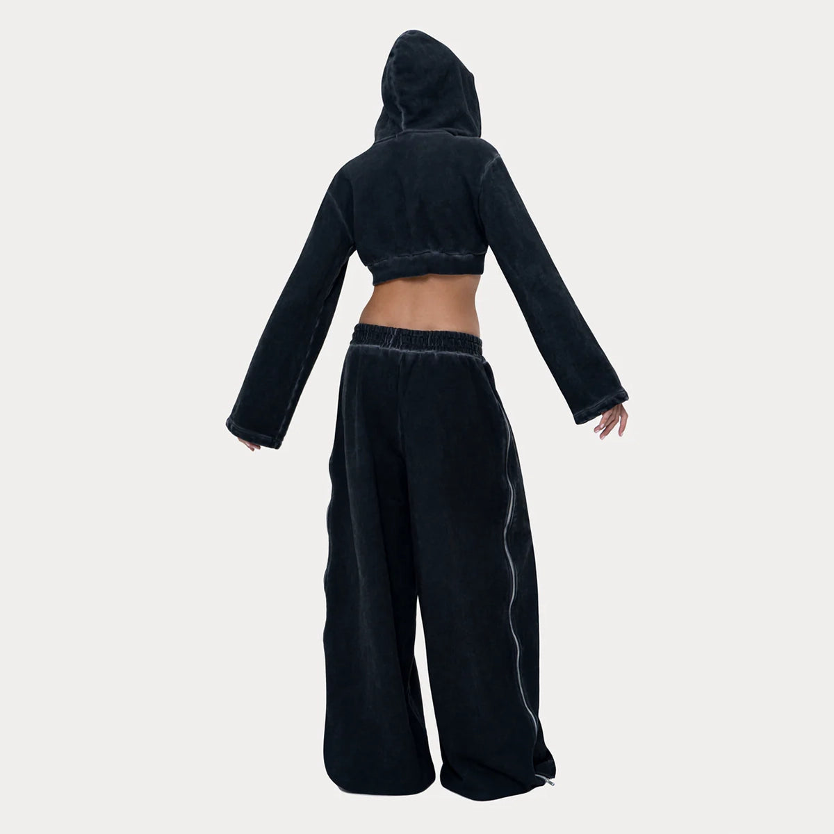 Pants Zip Grey