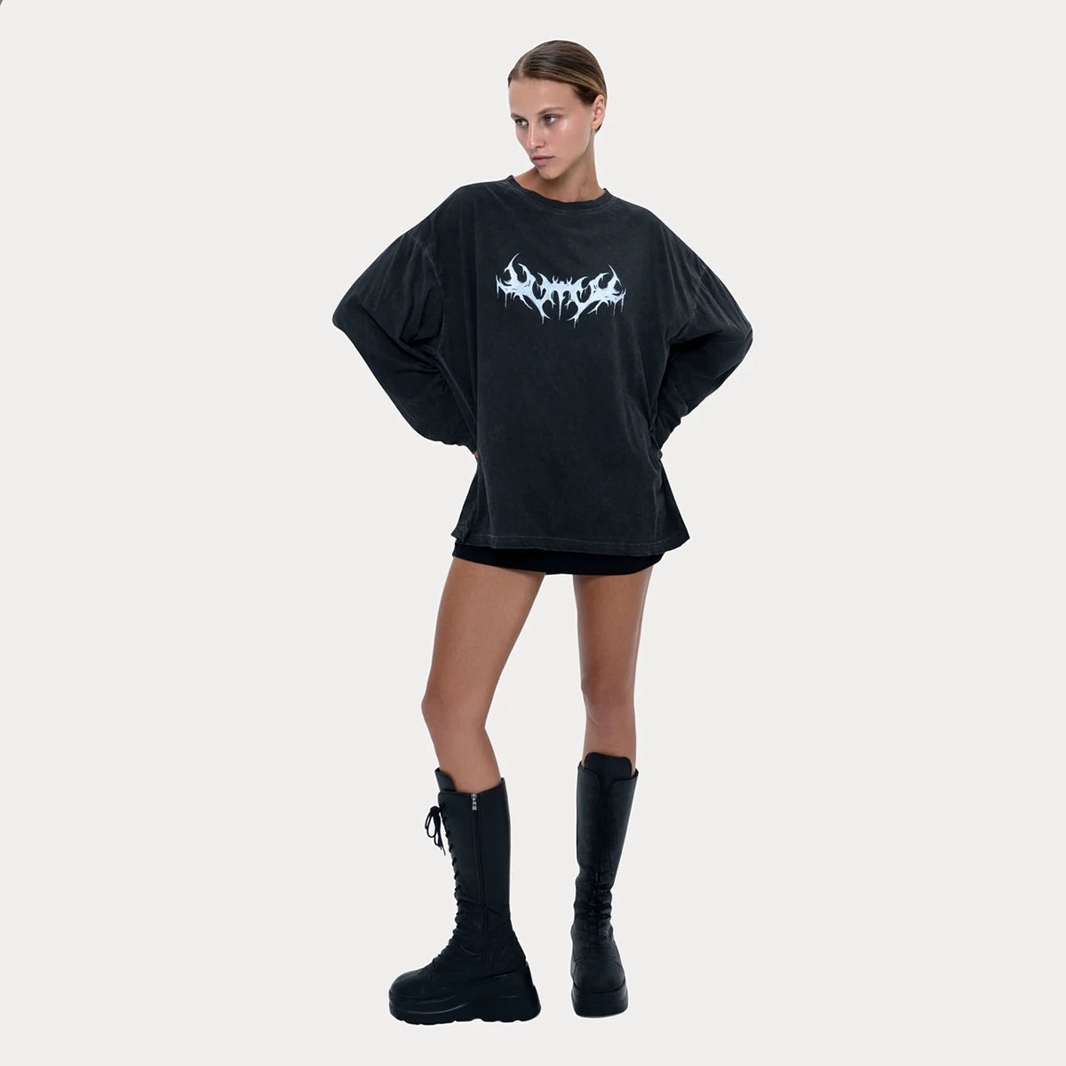 Trible Longsleeve In Grey