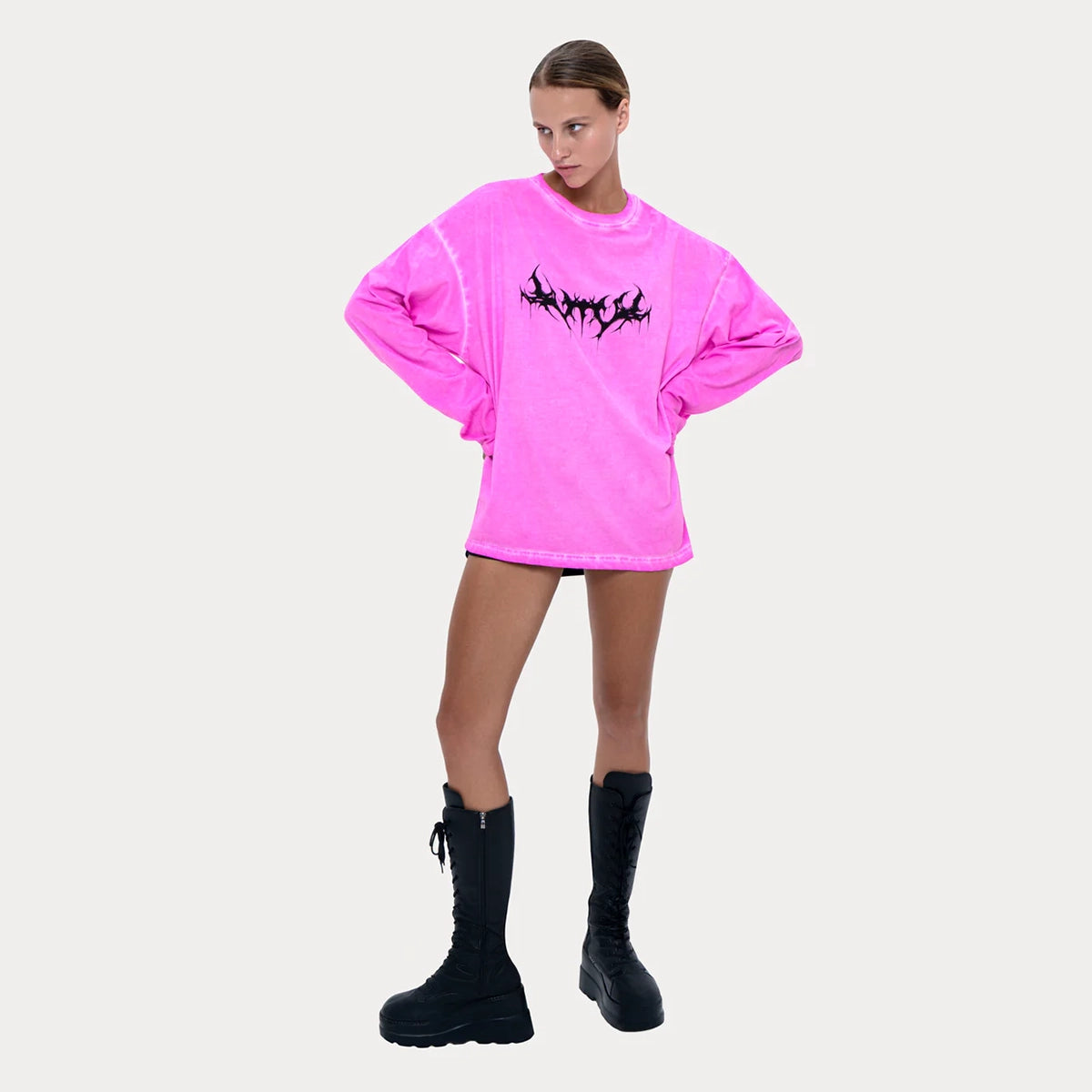 Trible Longsleeve In Pink