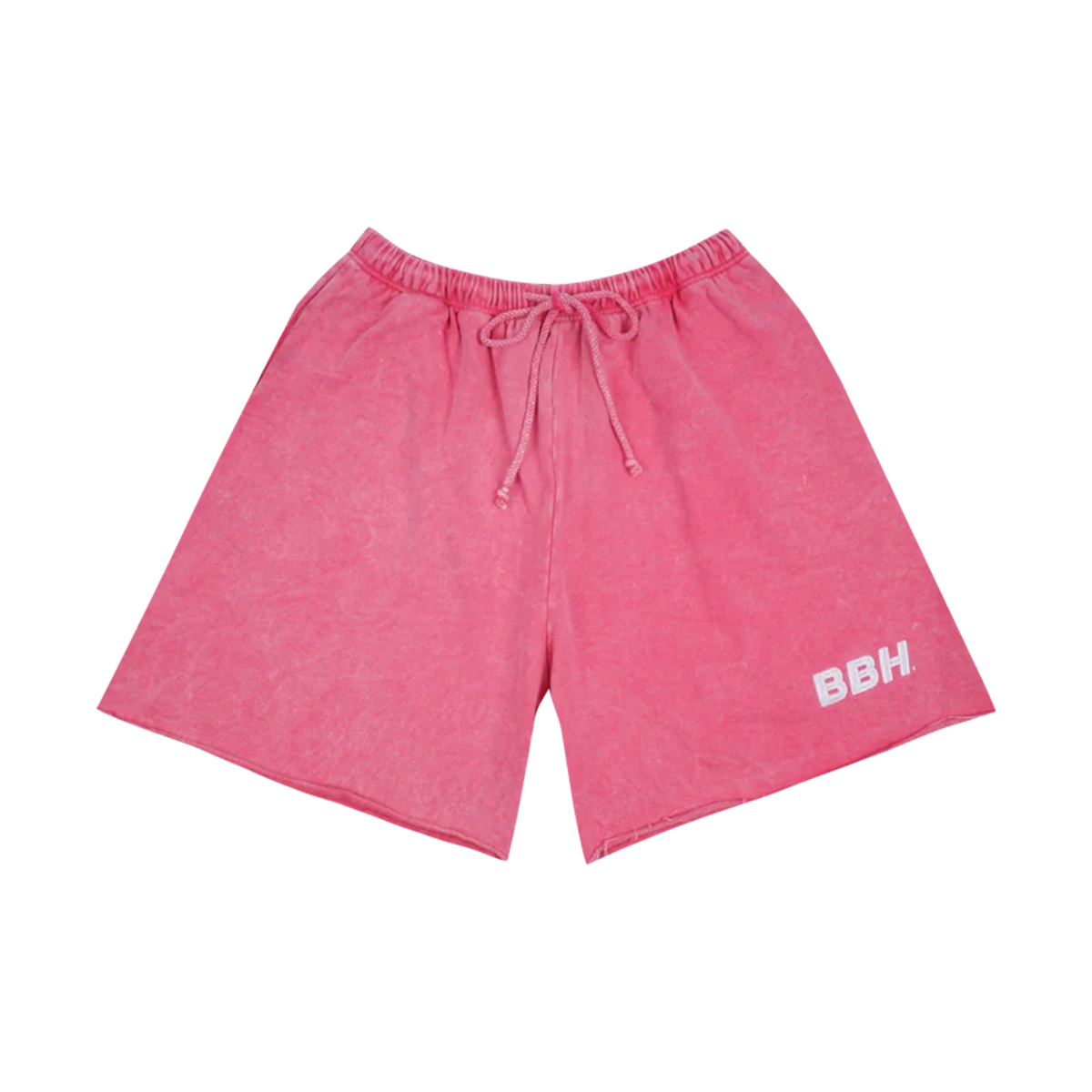 SHORT FRENCH TERRY STONEWASHED IN BRIGHT PINK