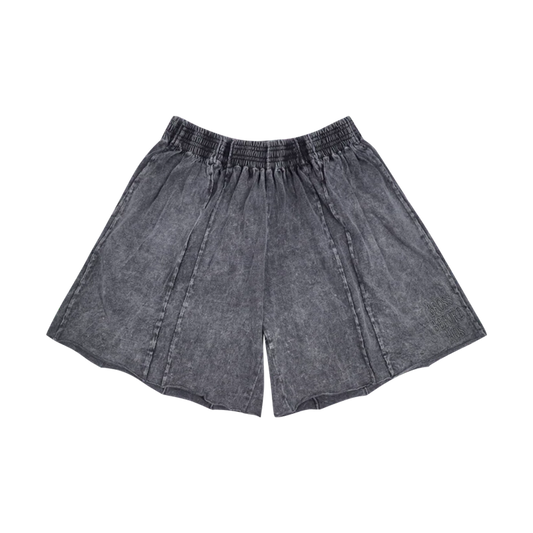 SHORT PIECE STONEWASHED IN GREY WASHED