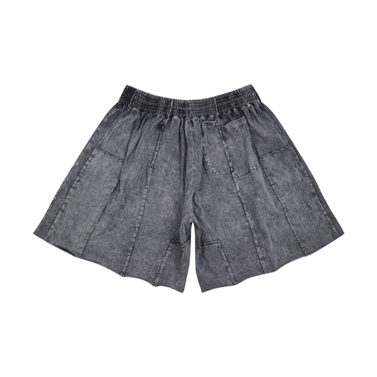 SHORT PIECE STONEWASHED IN GREY WASHED