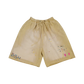 SHORT STONEWASHED WITH DIAMONDS IN YELLOW