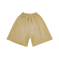 SHORT STONEWASHED WITH DIAMONDS IN YELLOW