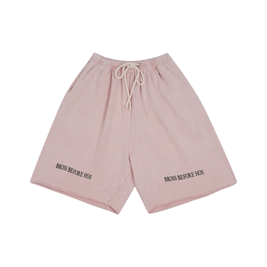 SHORT FRENCH TERRY STONEWASHED IN PINK