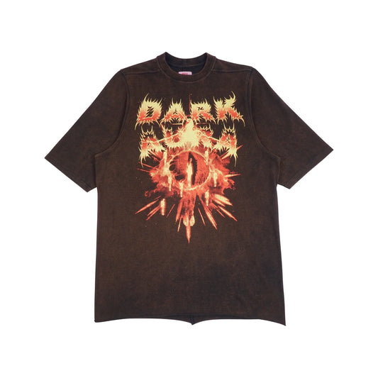 TSHIRT DARK AURA BROWN