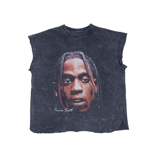 T-SHIRT TANK WITH PRINT TRAVIS SCOTT