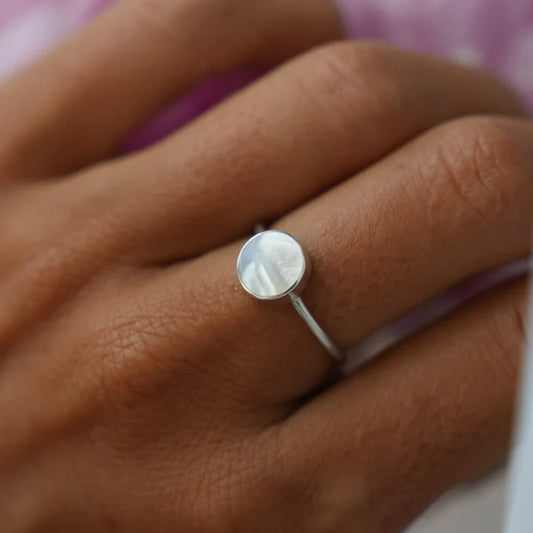 Small Moon Ring