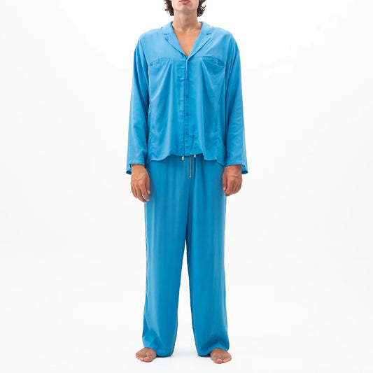 Viscose Shirt Blue