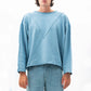 Longsleeve French Terry Blue