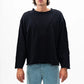 Longsleeve French Terry Black