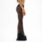 Lace Pants Black