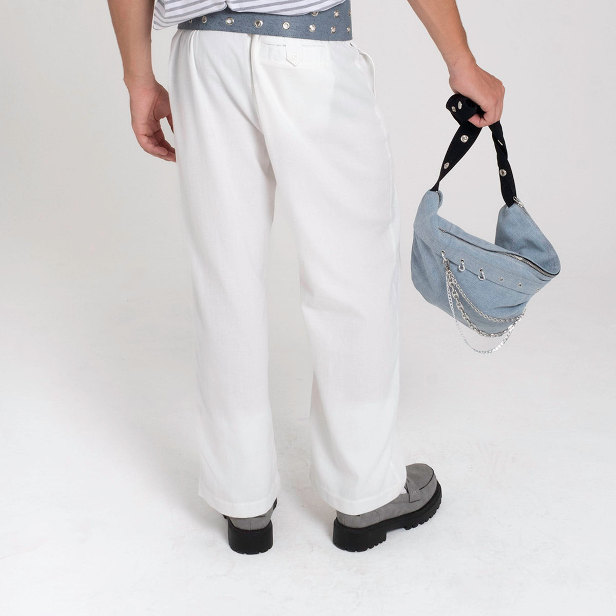 HEDONIST RELAX TROUSERS WHITE