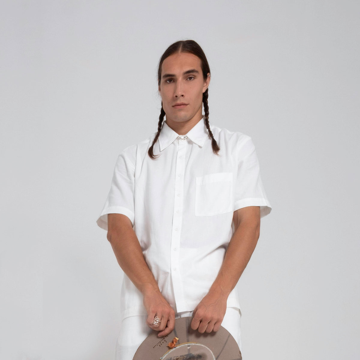 HEDONIST RELAX SHIRT SLEEVE WHITE