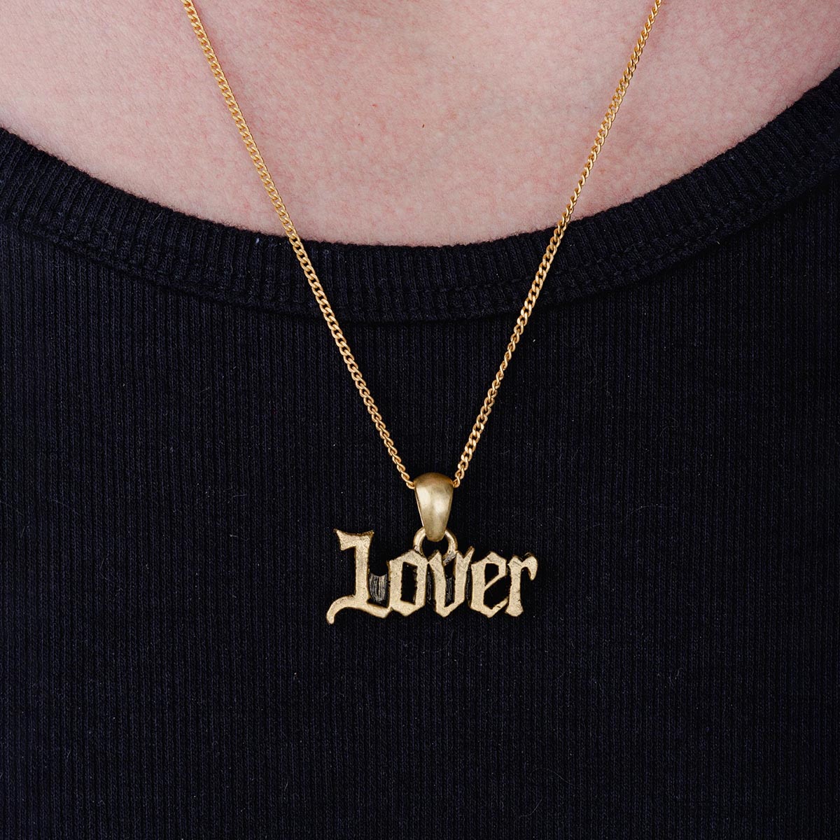 LOVER PENDANT IN GOLD