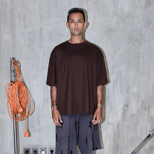 Biggie Tee In Chocolate