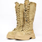 Beige Knee-High Boots