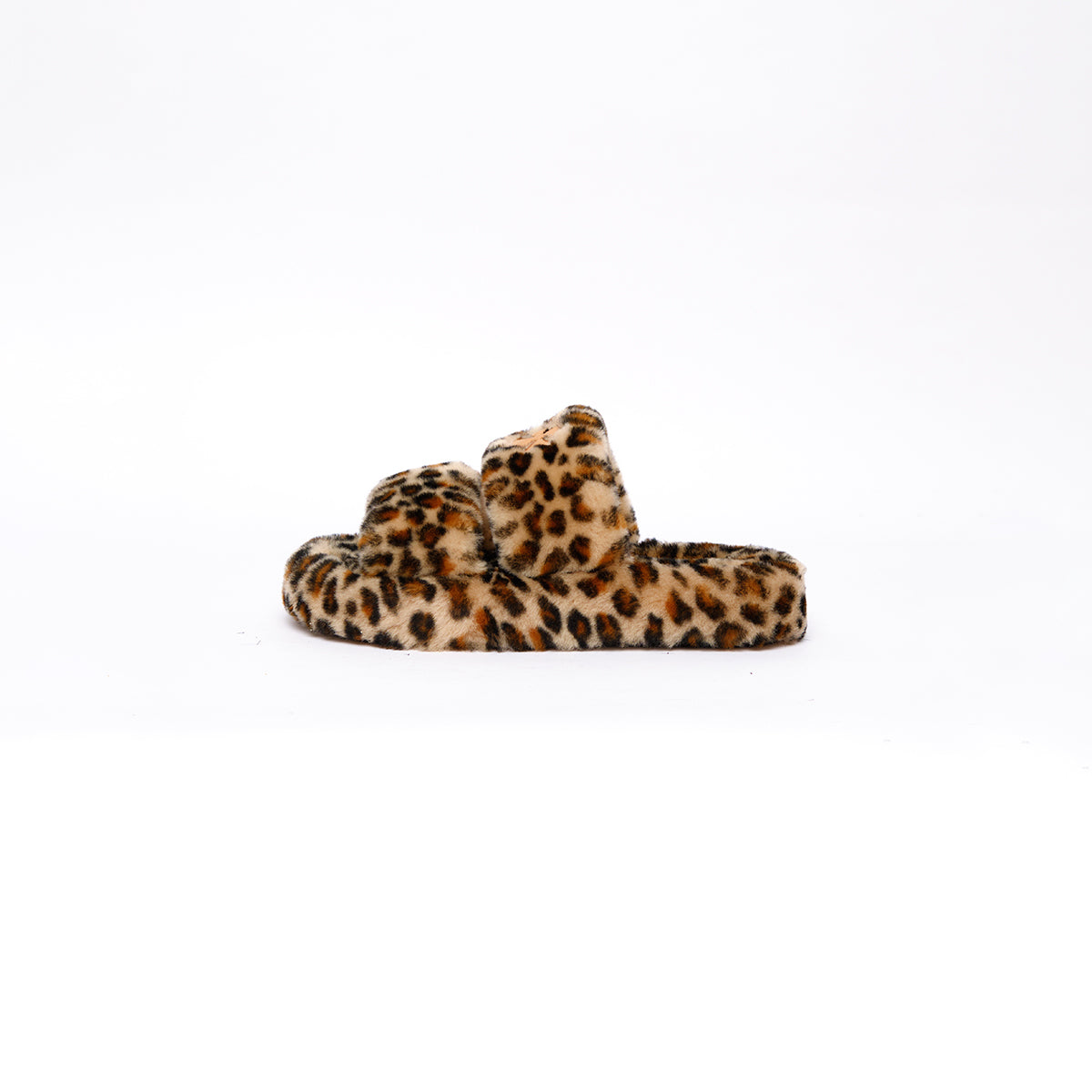 Fur Brown Sandals