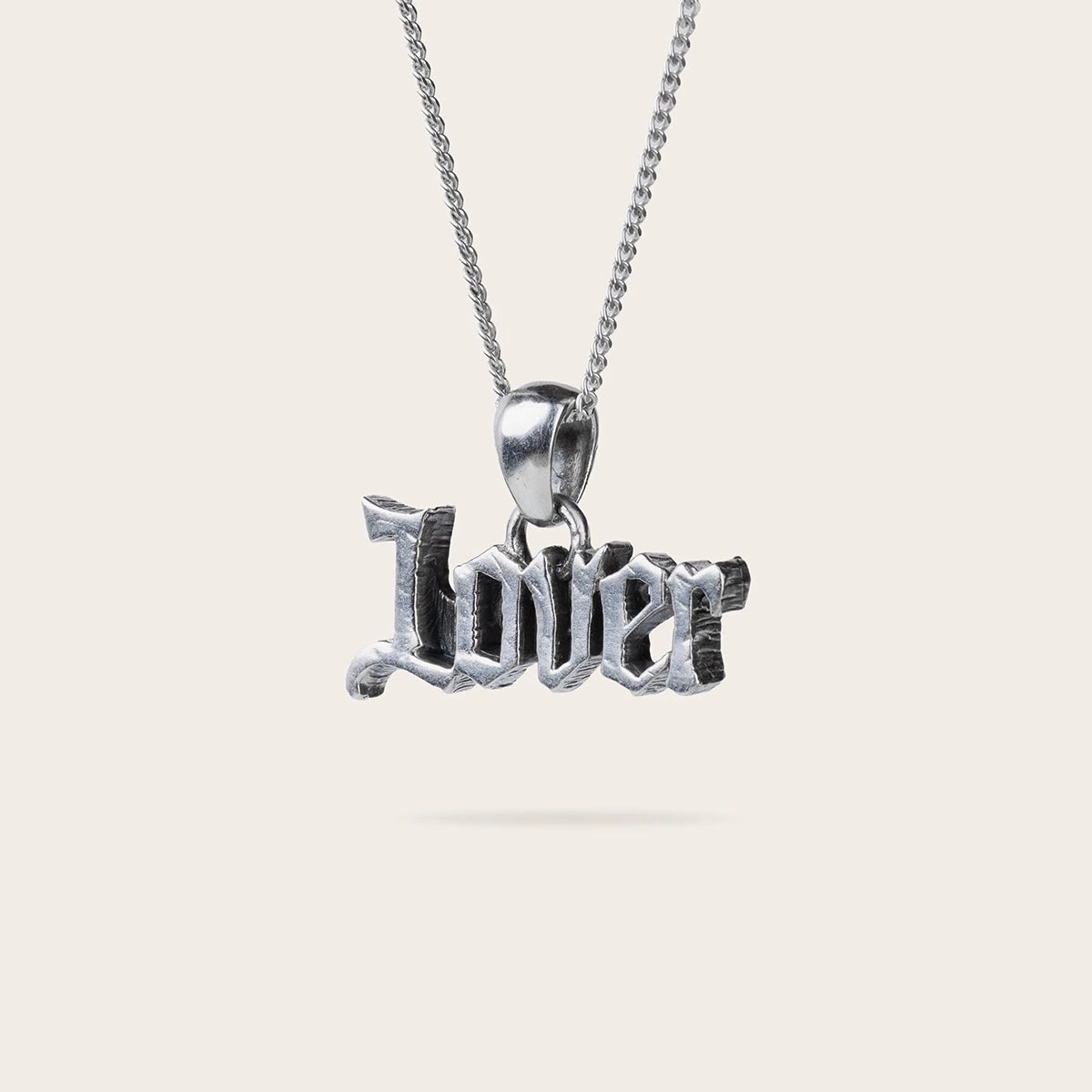 LOVER PENDANT IN SILVER