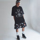 T-SHIRT BEAR PRINT BLACK