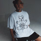 T-SHIRT BEAR PRINT WHITE